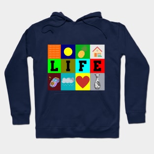 LIFE WITH COLORS Hoodie